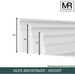 Ogee MDF Architrave-MR Mouldings Ltd