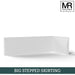 Big Stepped MDF Skirting Board-MR Mouldings Ltd