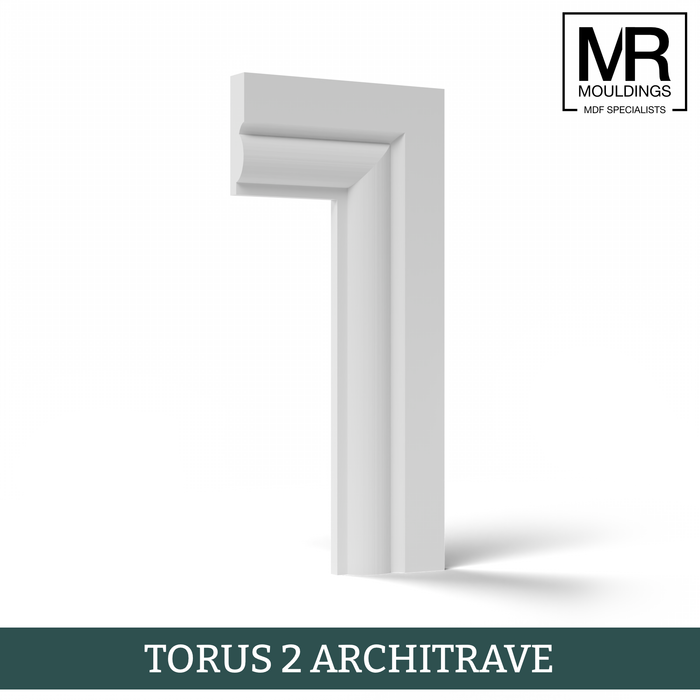 Torus 2 MDF Architrave-MR Mouldings Ltd