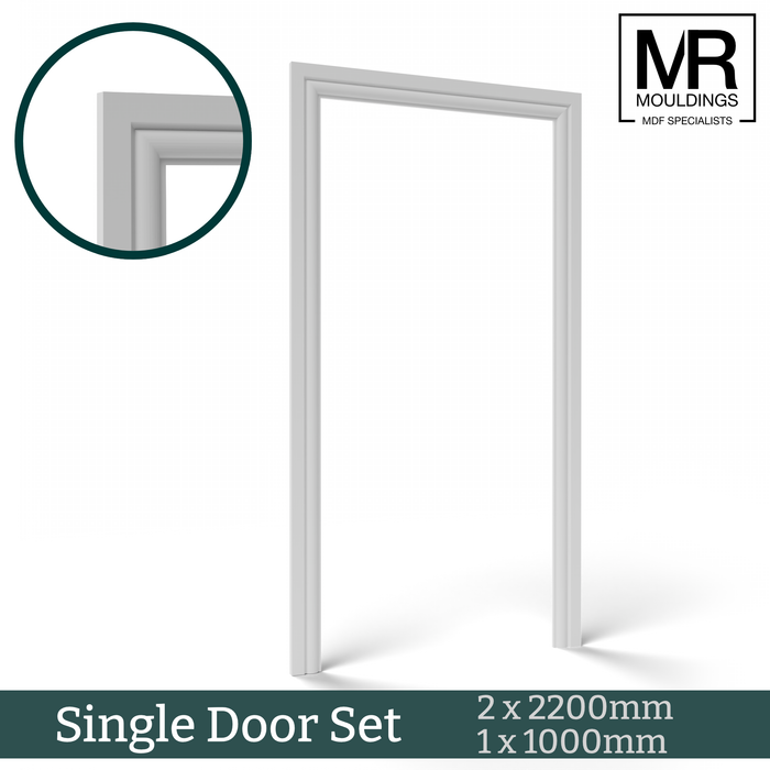 Torus 2 MDF Architrave-MR Mouldings Ltd