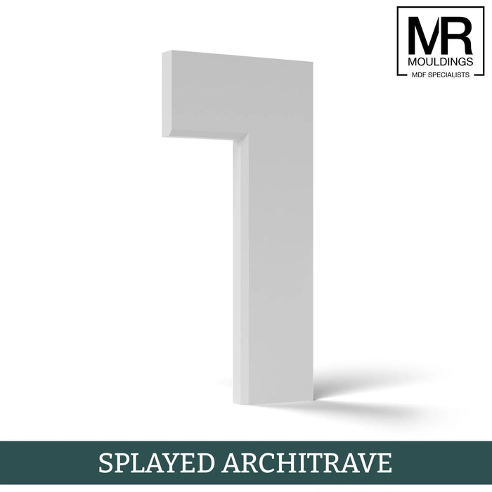 Splayed MDF Architrave-MR Mouldings Ltd