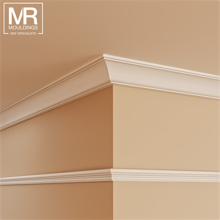 Ogee MDF Cornice Coving-MR Mouldings Ltd