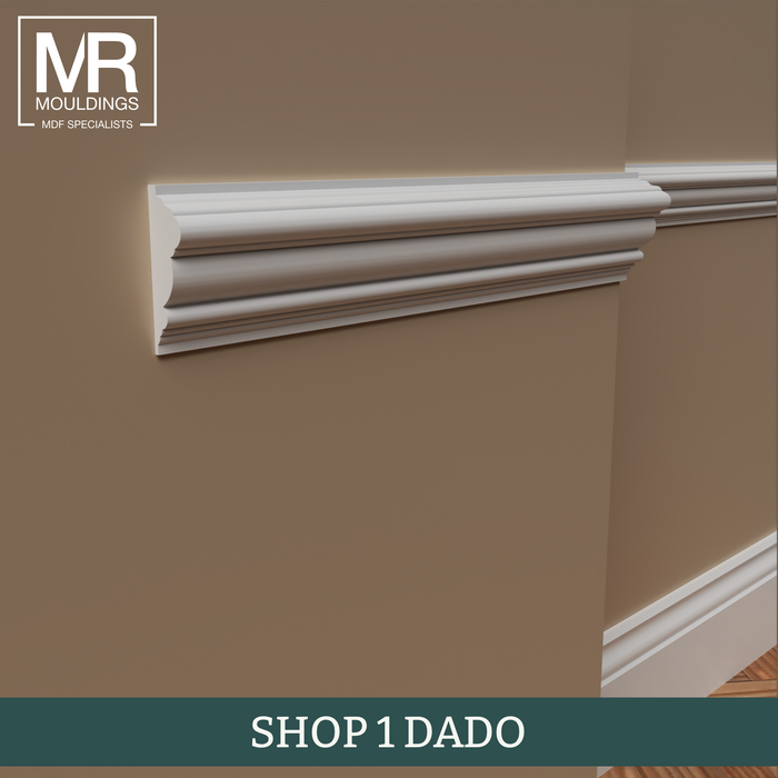 Bolection MDF Dado Rail-MR Mouldings Ltd