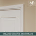 Splayed Groove MDF Architrave-MR Mouldings Ltd