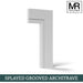 Splayed Groove MDF Architrave-MR Mouldings Ltd