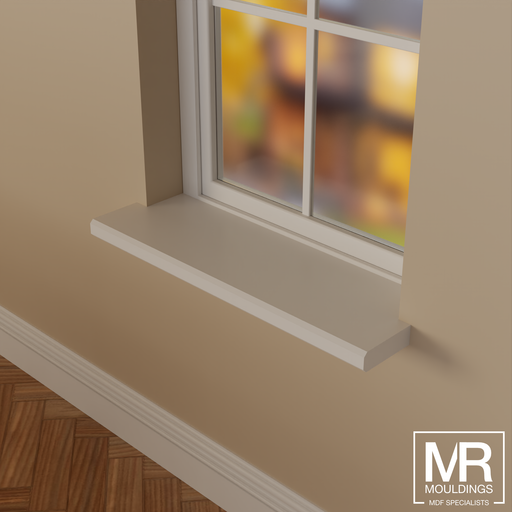 Splayed MDF Window Board-MR Mouldings Ltd