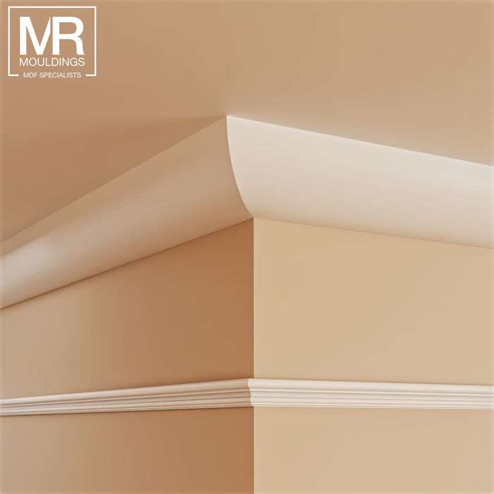 Bullnosed MDF Cornice Coving-MR Mouldings Ltd