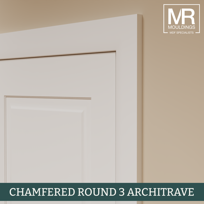 Chamfered Round 3 Architrave