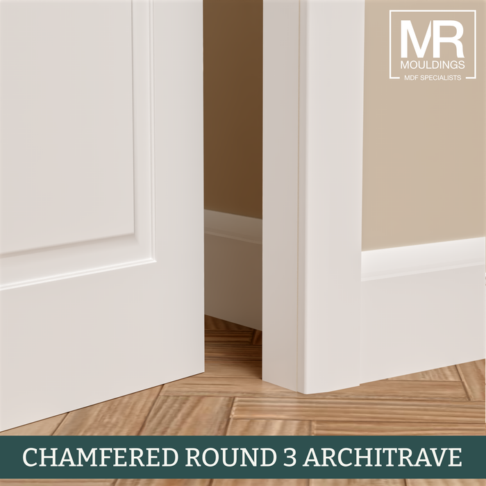 Chamfered Round 3 Architrave