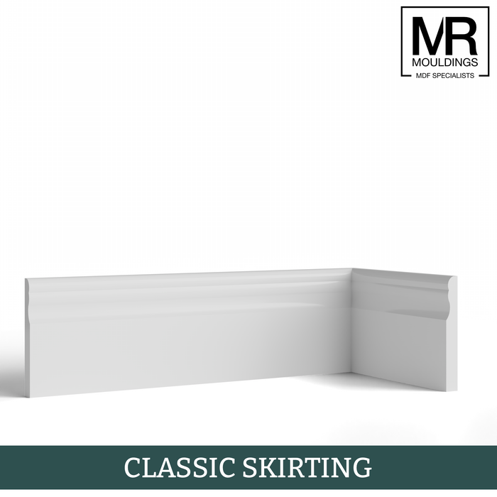 Classic MDF Skirting Board-MR Mouldings Ltd