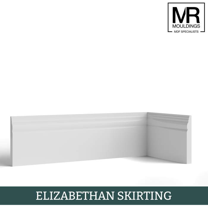 Elizabethan MDF Skirting Board-MR Mouldings Ltd