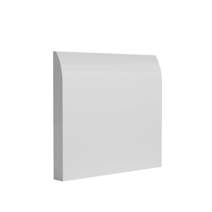 Bullnosed 2 MDF Skirting Board-MR Mouldings Ltd