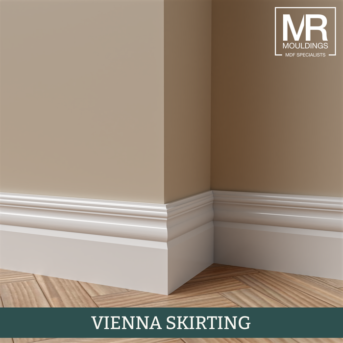 Vienna MDF Skirting Board-MR Mouldings Ltd