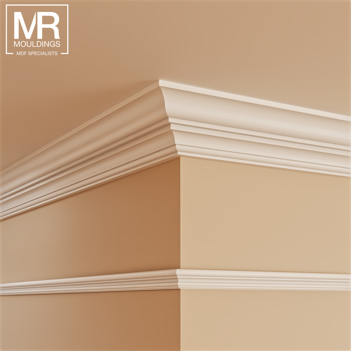 Large Georgian MDF Cornice Coving-MR Mouldings Ltd